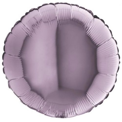 18 INCH LILAC ROUND FOIL BALLOON
