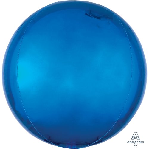 16" Orbz Blue Foil Balloon