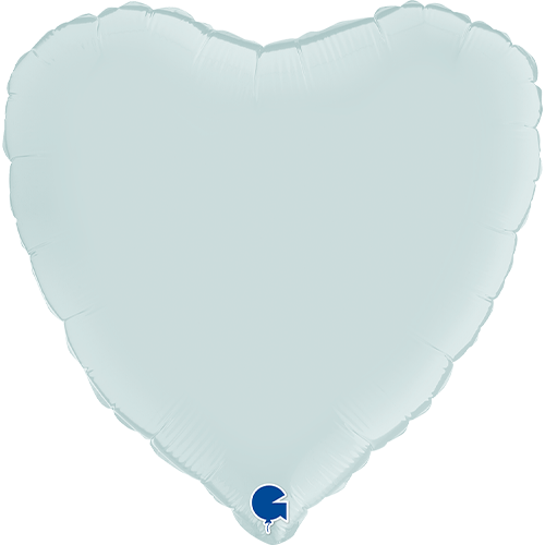 180000SPB satin pastel blue heart