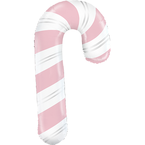 41 inch Pink Candy Cane Foil Balloon (1)