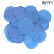 15mm Blue Circle Tissue Paper Confetti (14g)