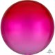 16" Orbz Omvre Red & Pink Foil Balloon