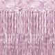 Light Pink Metallic Door Curtain