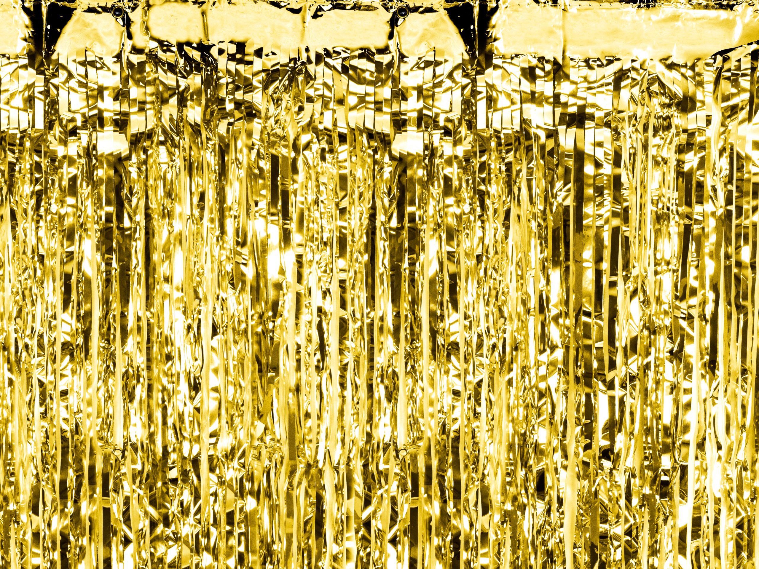 Gold Metallic Door Curtain