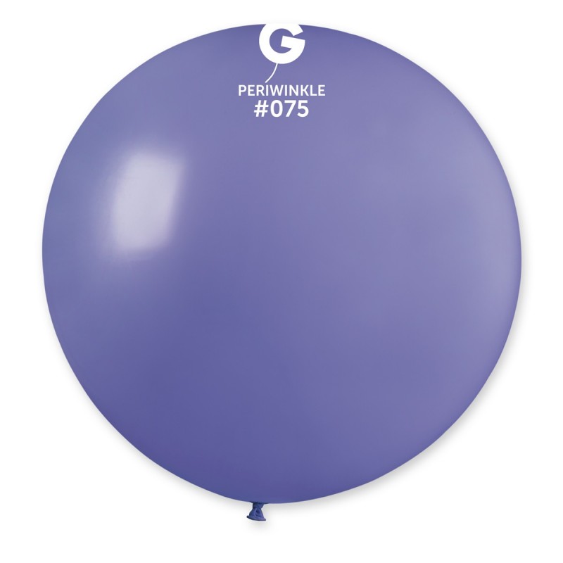 31" Gemar #075 Periwinkle Latex Balloons (1) - 957594